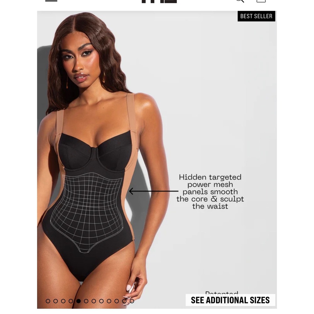 NWT TA3 Plungey Sculpting One Piece Swimsuit Pink XL Short - Picture 4 of 6